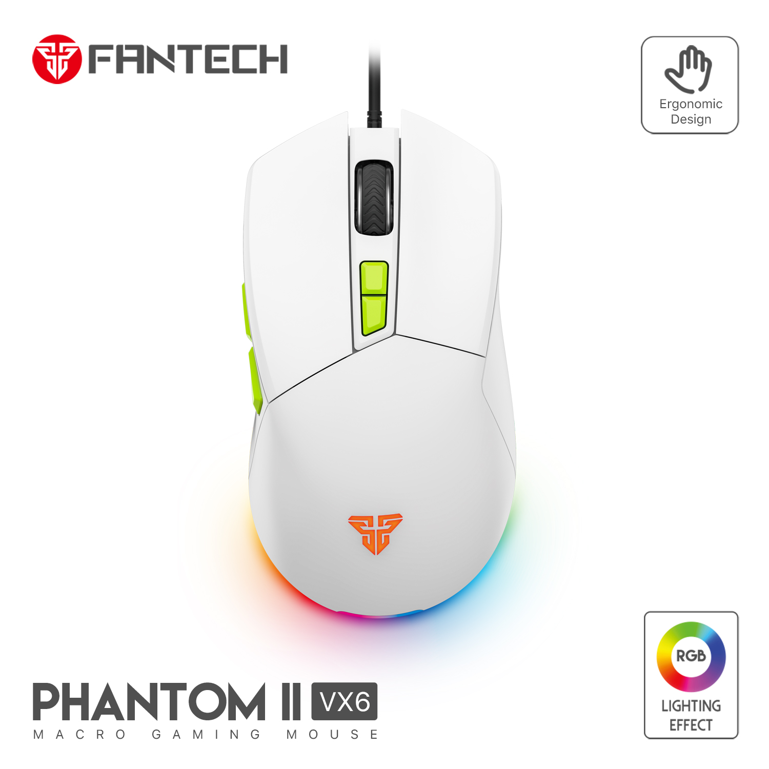 FANTECH VX6 WIRED GAMING MOUSE