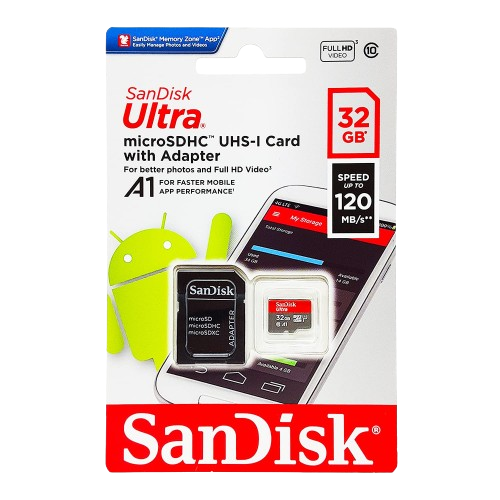 SANDISK 32GB MICRO MEMORY CARD