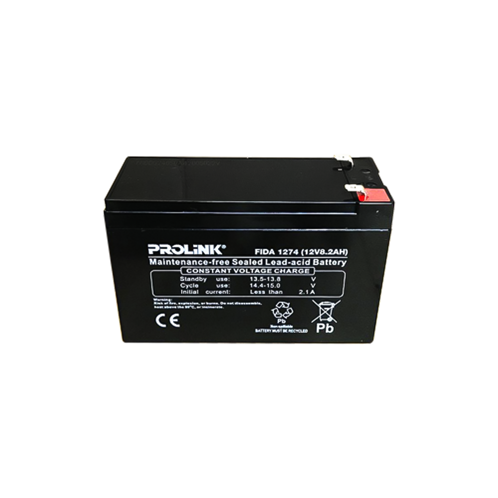 PROLINK 12V 8.2ah UPS BATTERY