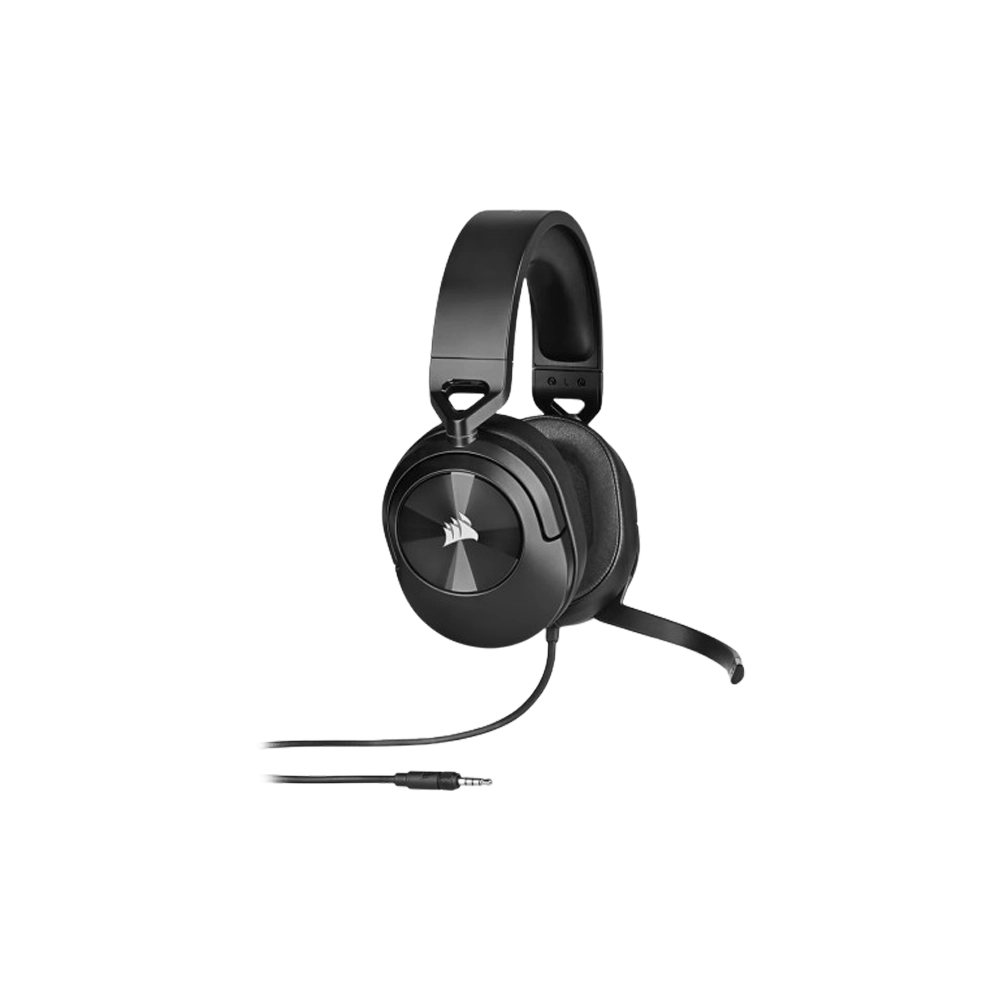 CORSAIR HS55 STEREO WIRED CARBON GAMING HEADSET