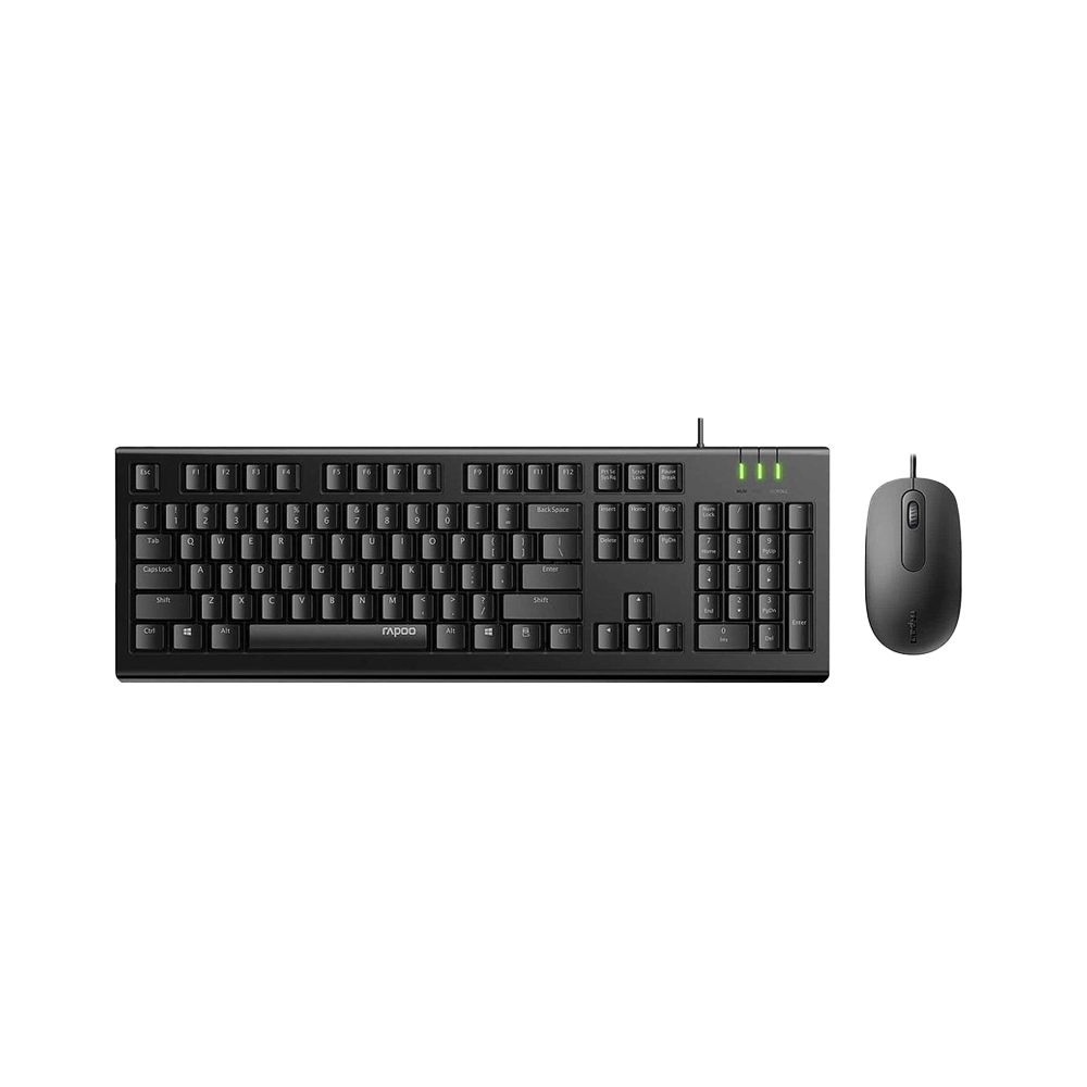 RAPOO X120PRO COMBO KEYBOARD MOUSE