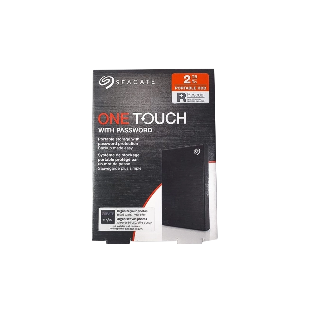 SEAGATE ONE TOUCH 2TB EXTERNAL HARD DISK