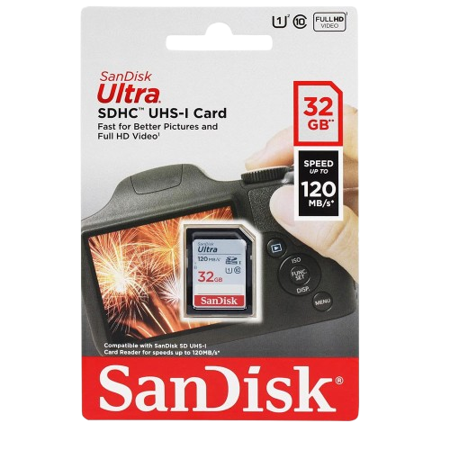 SANDISK 32 G 120M SD CARD