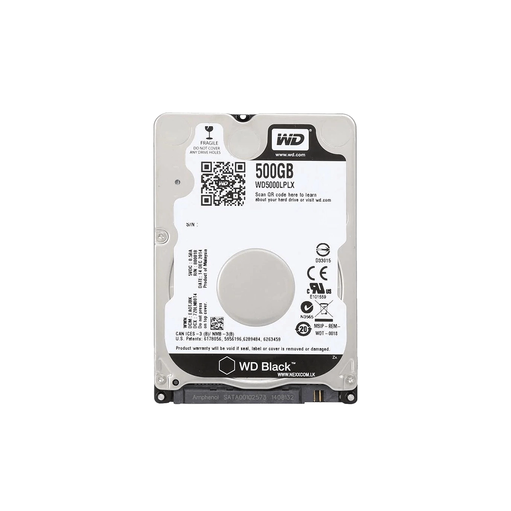 WD 500GB LAPTOP HARD DISK